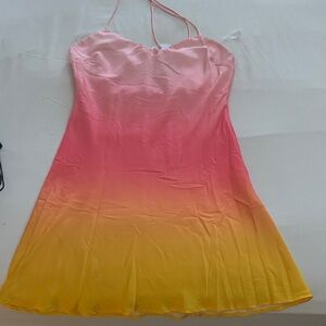 Princess Polly Sunset Pink Dress